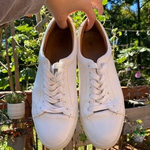 Frye Ivy low lace leather sneakers